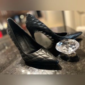 Cailey Quilted Leather pumps